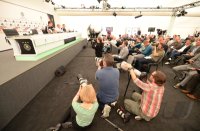 FUSSBALL INTERNATIONAL EURO 2012:  Pressekonferenz der Deutschen Nationalmannschaft in Danzig