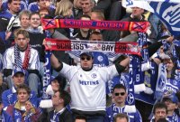 Fussball  1. Bundesliga  2000/2001: FC Bayern Muenchen - FC Schalke 04