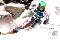 Ski Alpin; Damen Slalom Lienz; Jubel Schild
