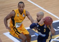 Basketball 1. Bundesliga  13/14  Walter Tigers Tuebingen  - Alba Berlin