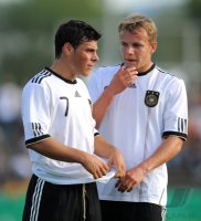 Fussball International  U 20 Laenderspiel:  Kevin Volland, Lennart Thy (v. li, Deutschland)