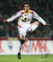 Fussball UEEA CUP: Galatasaray, TOPAL Einzelaktion