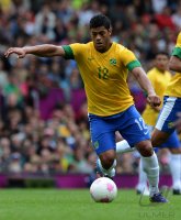 FUSSBALL Olympia 2012 Maenner: Brasilien - Weissrussland