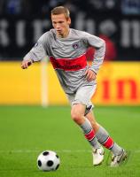 FUSSBALL UEFA CUP: Paris, CHANTOME Einzelaktion