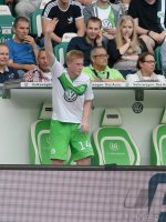 Fussball 1. Bundesliga Saison 2015/2016: VfL Wolfsburg - Eintracht Frankfurt