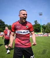 Fussball Relegation zur Regionalliga Sued  2024/2025   
TSG Balingen - Tuerk Guecue Friedberg