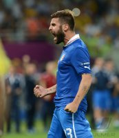 Fussball International Europameisterschaft 2012: England - Italien