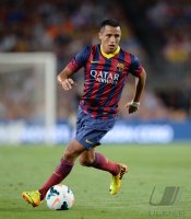 FUSSBALL International 2013/2014: Alexis Sanchez (Barca)
