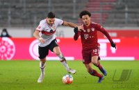 Fussball 1. Bundesliga Saison 21/22: VfB Stuttgart - FC Bayern Muenchen