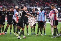 Fussball 1. Bundesliga  Saison  2025/2026  28. Spieltag SC Freiburg - FC Bayern Muenchen