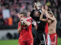 FUSSBALL  International CHL 09/10 :  JUBEL  OLIC (FC Bayern  Muenchen)