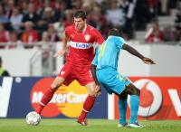 Fussball, Champions League: VfB Stuttgart - FC Barcelona