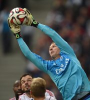 Fussball, 1. Bundesliga  Saison 2014/2015: Hamburger SV - Bayer 04 Leverkusen