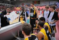 Basketball  1. Bundesliga  08/09  Walter Tigers Tuebingen - BG 74 Goettingen