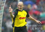 Fussball 1. Bundesliga: Hannover - Dortmund, Jubel Koller