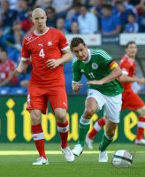 FUSSBALL INTERNATIONAL: Schweiz - Deutschland