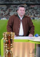 Fussball DFB Pokal2008/2009:  ARD Moderator WaldemarHartmann