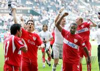 Fussball, 1. Bundesliga: Moenchengladbach - Stuttgart