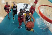 Basketball  1. Bundesliga 2008/2009   Walter Tigers - Brose Basket Bamberg