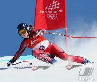 Olympische Spiele 2006 Turin  Abfahrt Damen