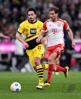 Fussball 1. Bundesliga 23/24: FC Bayern Muenchen - Borussia Dortmund
