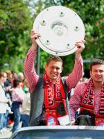 Fussball 1. Bundesliga : Deutscher Meister 09/10 FC Bayern Muenchen