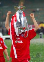 FUSSBALL CHAMPIONSLEAGUE FINALE 2000/2001:  JUBEL Hasan Salihamidzic (FC Bayern Muenchen)
