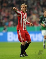 Fussball DFB Pokal 10/11 : Andreas Ottl (FC Bayern Muenchen)