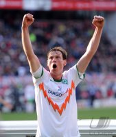 Fussball 1. Bundesliga : 1 FC Nuernberg - SV Werder Bremen