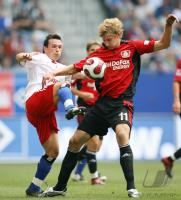 Fussball 1. Bundesliga: Hamburg - Leverkusen