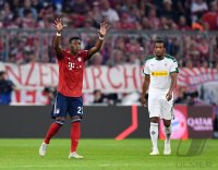 Fussball 1. Bundesliga Saison 18/19: FC Bayern Muenchen - Borussia Moenchengladbach