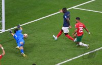 FUSSBALL WM 2022 Halbfinale Frankreich - Marokko
