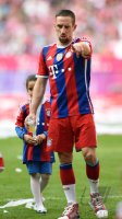 Fussball, 1. Bundesliga  Saison 2013/2014: Franck Ribery (FC Bayern Muenchen)