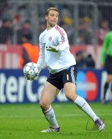 Fussball CHL  Saison 2011/2012:  Torwart Manuel Neuer (FC Bayern Muenchen)