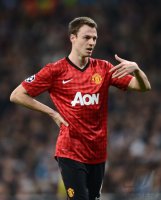 FUSSBALL INTERNATIONAL CHL ACHTELFINALE 12/13: Jonny Evans (Manchester United FC)
