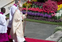 Rom Ostermesse mit Papst Franziskus I.
