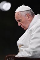 Rom Karfreitag 2015; Via Crucis am Kolosseum; Papst Franziskus I.