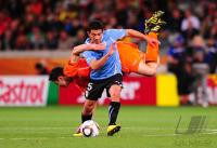 FUSSBALL WM 2010  HALBFINALE:  Uruguay - Niederlande