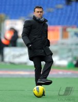 FUSSBALL SERIE A: Trainer Luis Enrique (AS Rom)