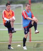 Fussball 1. Bundesliga: Training beim FC Bayern Muenchen