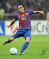 FUSSBALL INTERNATIONAL  CHL Viertelfinale 11/12: Xavi Hernandez (Barca)