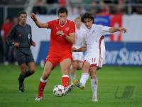 Fussball WM  2010  Qualifikation:  Schweiz - Lettland