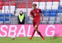 Fussball 1. Bundesliga Saison 21/22: Teampraesentation FC Bayern Muenchen