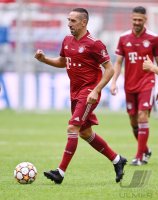 Fussball 1. Bundesliga Saison 21/22: Teampraesentation FC Bayern Muenchen