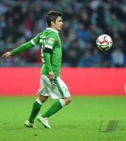 Fussball, 1. Bundesliga  Saison 2014/2015: Werder Bremen - Hertha BSC Berlin
