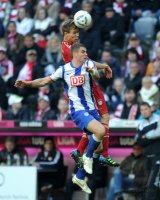 Fussball 1. Bundesliga, Saison 2011/2012:  FC Bayern Muenchen - Hertha BSC Berlin