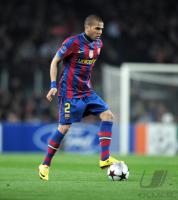 FUSSBALL  International CHL 09/10 :  Daniel Alves  (Barca)