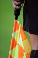 FIFA Frauen-Weltmeisterschaft 2011:  Schiedsrichter Assistent mit Fahne
