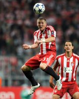 Fussball Champions League  Saison 2010/2011: Bastian Schweinsteiger (FC Bayern Muenchen)