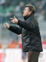 Fussball 1. Bundesliga: Dortmund - Wolfsburg, Trainer AUGENTHALER